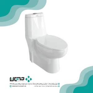 توالت فرنگی چینی‌کرد مدل طاووس