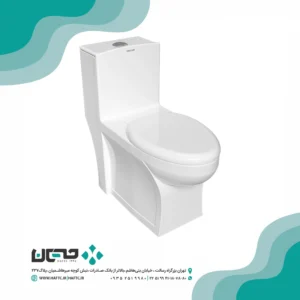 توالت فرنگی چینی‌کرد مدل ادونیس