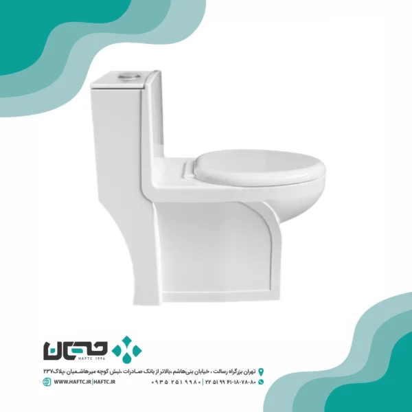 توالت فرنگی چینی‌کرد مدل ادونیس