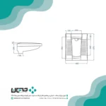 توالت ایرانی گلسار مدل لوسیا