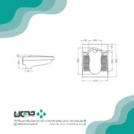 توالت زمینی گلسار مدل آکوا