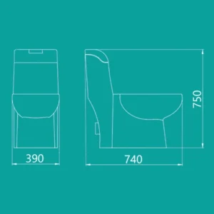 توالت فرنگی والریا