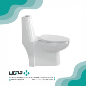 توالت فرنگی چینی‌کرد مدل طاووس