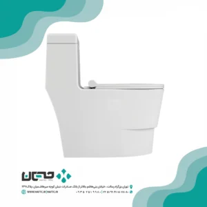 توالت فرنگی چینی‌کرد مدل ویکتوریا