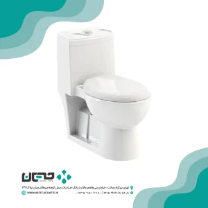 توالت فرنگی چینی‌کرد مدل لوئیزا