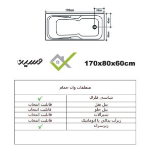 جکوزی زرین آب مدل اریکا