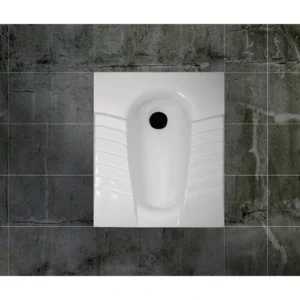 توالت زمینی گلسار مدل مارانتا ریم لس 19