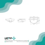 روکابینتی گلسار مدل تولیپ 47