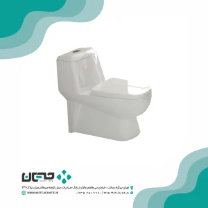 توالت فرنگی گلسار مدل پارمیس سیم لس واش داون 68