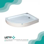 زیردوشی دریا وان مدل شقایق گوشه (چپ و راست) 90*120