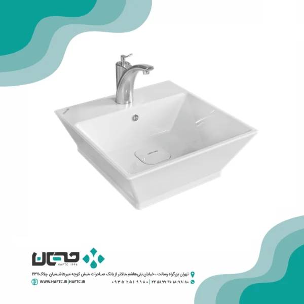 روشویی روکابینتی چینی‌کرد مدل اریکا 42