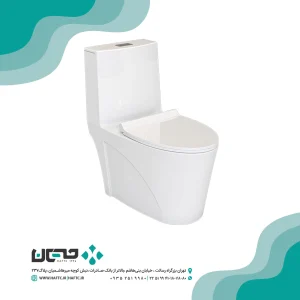 توالت فرنگی چینی‌کرد مدل آوینا