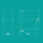 توالت فرنگی آویسا