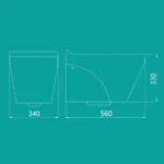 توالت فرنگی وال هنگ آرتا