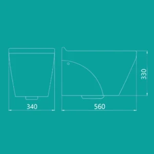 توالت فرنگی وال هنگ آرتا