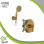 شیر دوش توکار شودر مدل زیگموند طلامات تیپ 2 brass