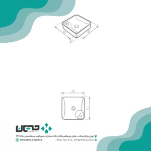 روشویی روسنگی مروارید مدل آلفا 40