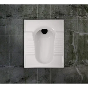 توالت زمینی گلسار مدل نیلوفر ریملس 22