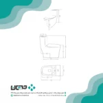 توالت فرنگی مروارید مدل دسپینا