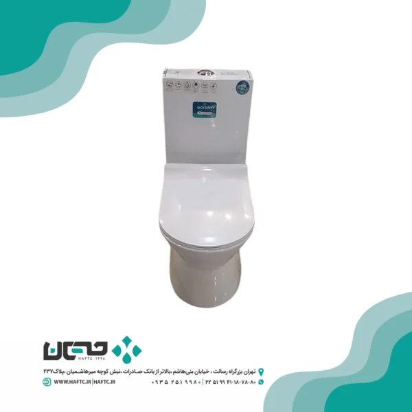 توالت فرنگی گلسار مدل رومنس 6736-4