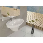 روشویی گلسار مدل الیت با نیم پایه 62