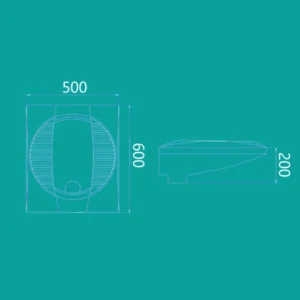 توالت زمینی چینی_کرد مدل فلوریا