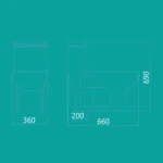 توالت فرنگی لویزا