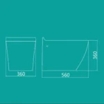 توالت فرنگی وال‌هنگ کانسپت