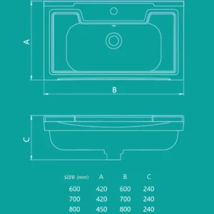 روشویی روکابینتی مگنولیا چینی_کُرد