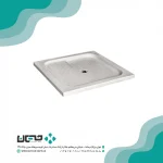 زیر دوشی چهارگوش زرین آب اندازه 100×100
