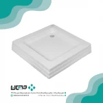 زیر دوشی چهار گوش زرین آب اندازه 70×70