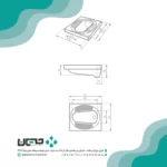 توالت زمینی مروارید مدل موندیال