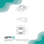 توالت زمینی مروارید مدل مگا