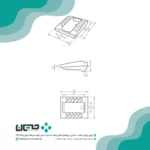 توالت زمینی مروارید مدل کرون