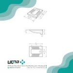 توالت زمینی مروارید مدل یاریس