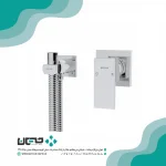ملزومات شیر توالت توکار کلار مدل فلت لاکچری