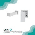 ملزومات شیر روشویی توکار کلار مدل فلت لاکچری