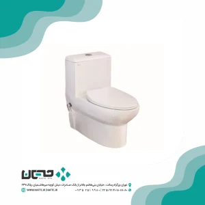 توالت فرنگی گاتریا مدل آسو یک تکه