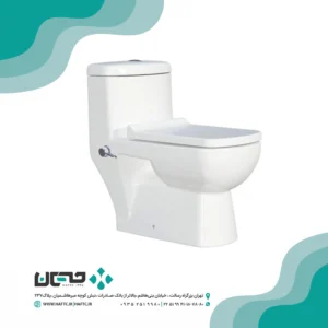 توالت فرنگی گاتریا مدل ژوپیتر سفید2