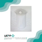 توالت زمینی گاتریا مدل تیتان بزرگ طبی مرمری