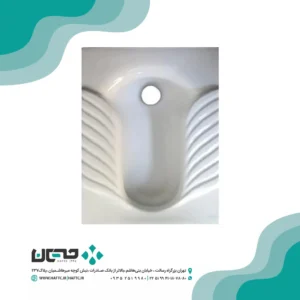 توالت زمینی گاتریا مدل ابرویی بزرگ کوچک