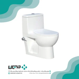 توالت فرنگی گاتریا مدل گیتا یک تکه