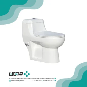 توالت فرنگی گاتریا مدل یولدوز سفید