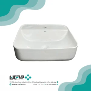 روشویی روکابینتی گاتریا مدل مستیل GSF شیردار