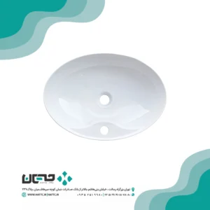 روشویی روکابینتی گاتریا مدل هما بیضی