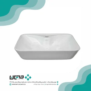 روشویی زیر صفحه ای مستطیل گاتریا مدل ساترون