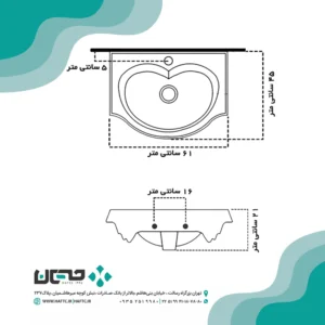 سینک گاتریا مدل یورک 60