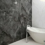 سرامیک عقیق مدل آیدین برگ 120*60 آبی رویال نانوپولیش