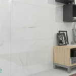 سرامیک عقیق مدل آیدین برگ 120*60 سفید نانوپولیش