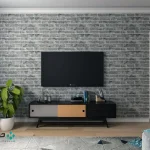 سرامیک عقیق مدل گوتیک 120*40 طوسی ایلوا مات